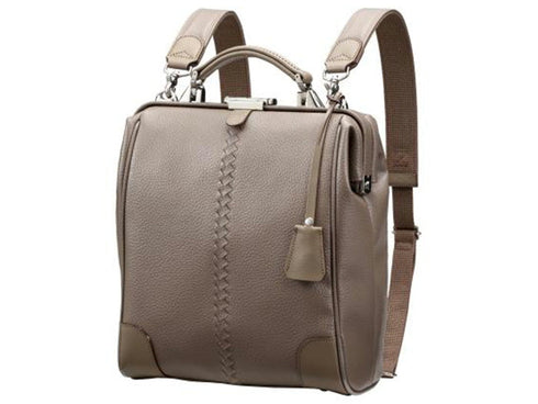 【豊岡鞄 YOUTA YK-9S トープ】YOUTA ELK 3WAYダレスバッグ S